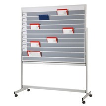 Productafbeelding nr. 1: 2-in-1 werkplaatsplanner MOBIL, planner en whiteboard