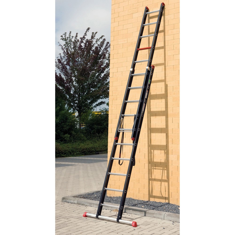 Productafbeelding nr. 2: 3-delige reformladder Mounter (coating), 2 x 8 treden