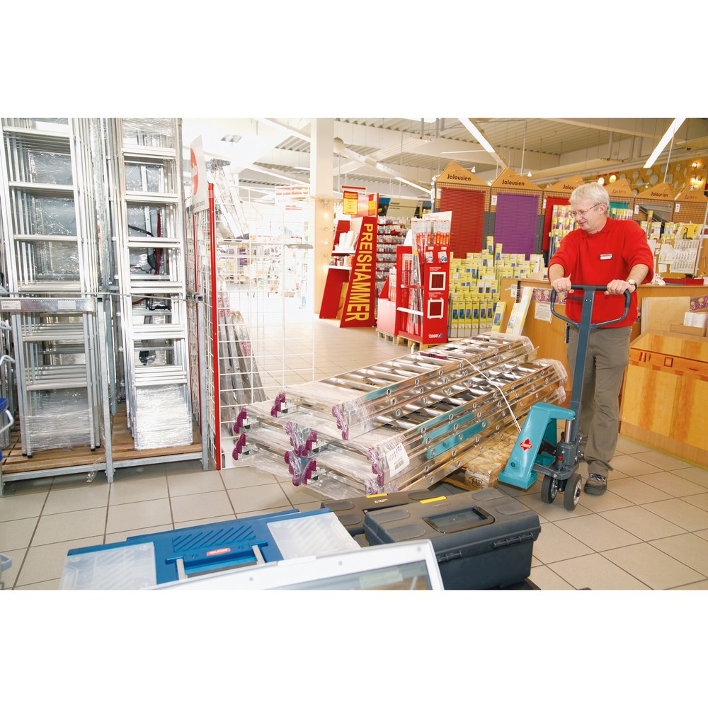 Productafbeelding nr. 14: 4-weg handpalletwagen Ameise® PTM 2.5 Cross, draagvermogen 2.500 kg / 1.500 kg, vorklengte 1.150 mm, polyurethaan