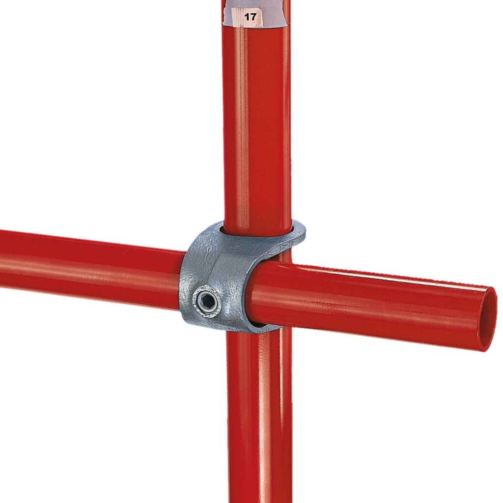 90°-klemverbinding, buiten-Ø buis 26,9 mm Product afbeelding: 90°-klemverbinding, buiten-Ø buis 26,9 mm