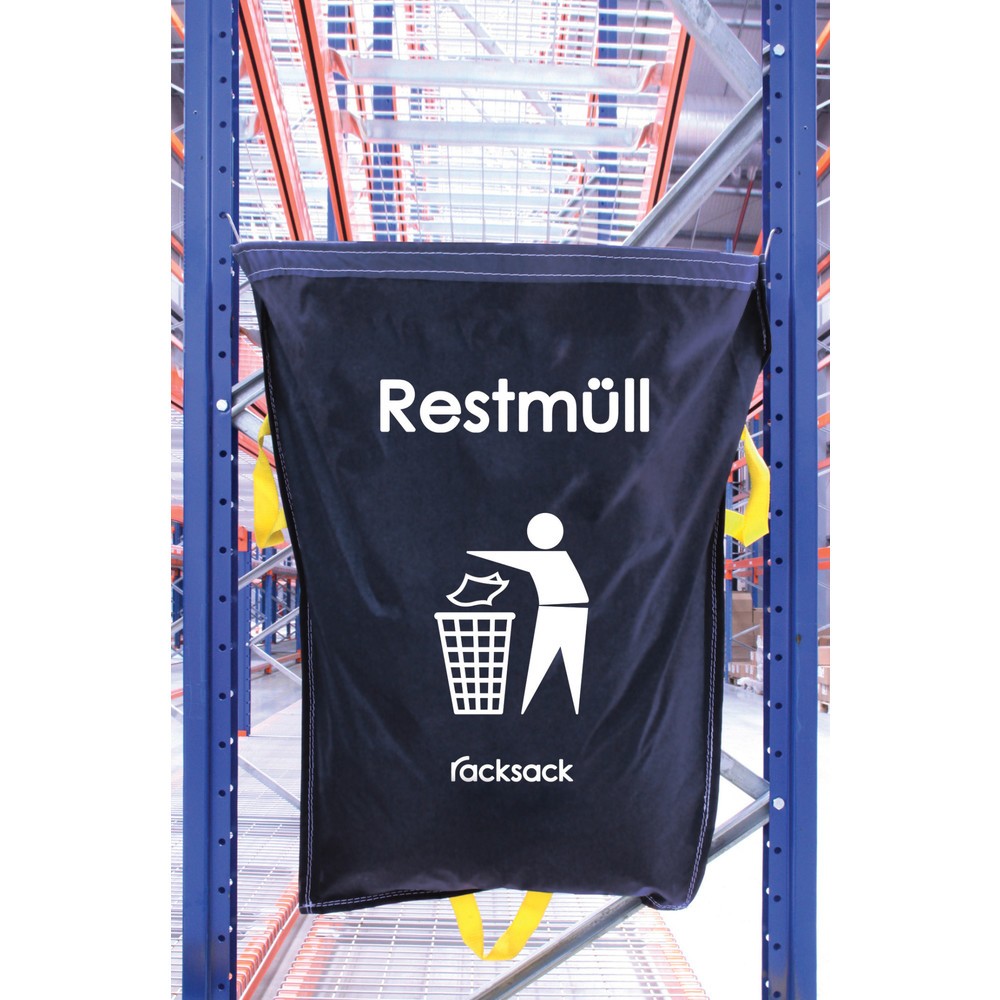 Product afbeelding: A.M.P.E.R.E. Afvalzak Racksack, 160 l, voor restafval
