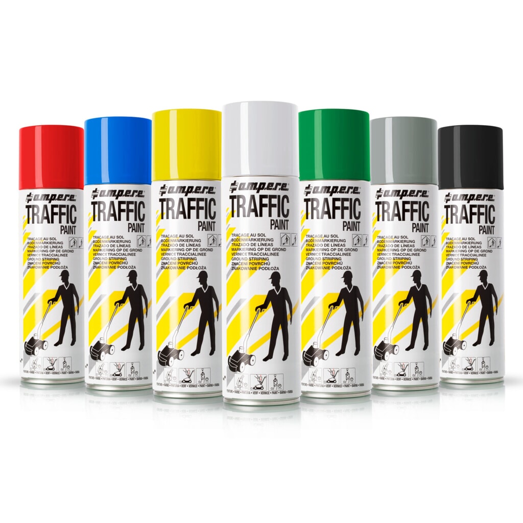 Productafbeelding nr. 3: A.M.P.E.R.E. Markeringsverf TRAFFIC 0,5 l, grijs