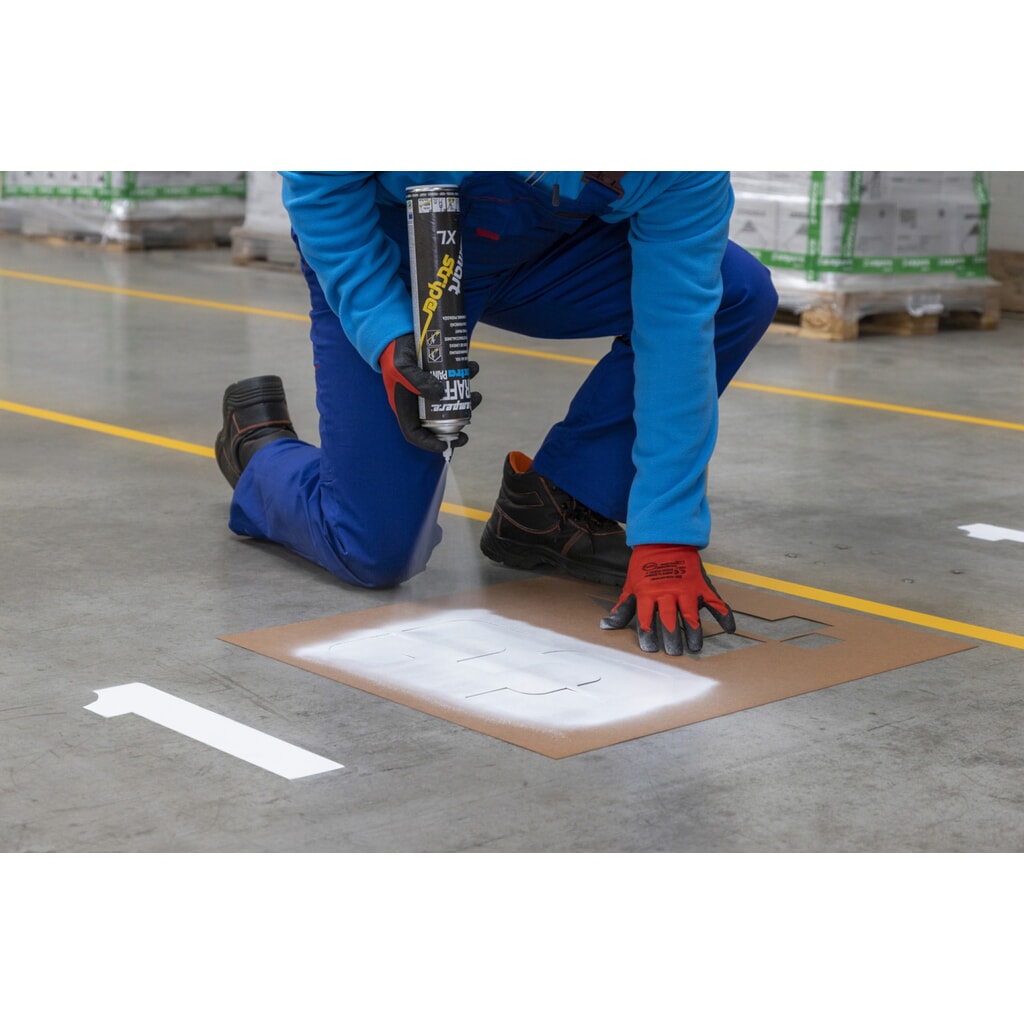 Productafbeelding nr. 5: A.M.P.E.R.E. Markeringsverf TRAFFIC extra Paint® XL 0,75 l, grijs