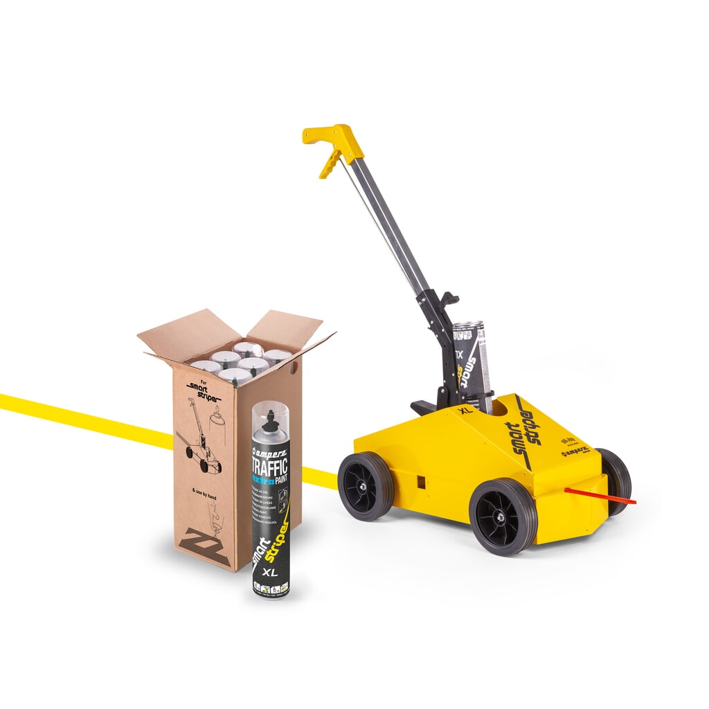 A.M.P.E.R.E. Markeringsverf TRAFFIC extra Paint® XL 0,75 l, zwart Productafbeelding nr. 7: A.M.P.E.R.E. Markeringsverf TRAFFIC extra Paint® XL 0,75 l, zwart