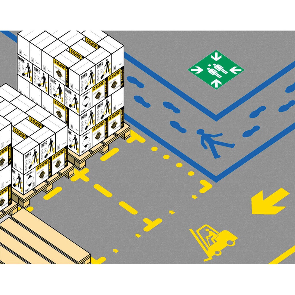 A.M.P.E.R.E. Sjabloonset parkeerplaatsmarkering Productafbeelding nr. 2: A.M.P.E.R.E. Sjabloonset parkeerplaatsmarkering