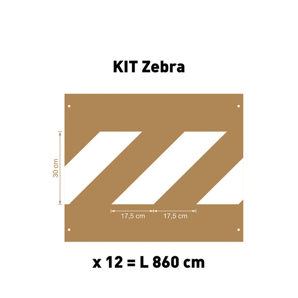 Product afbeelding: A.M.P.E.R.E. Sjabloonset Zebra