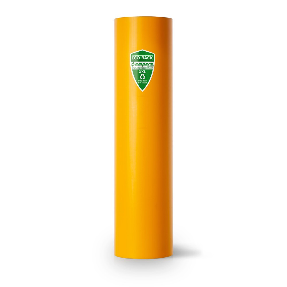 Product afbeelding: A.M.P.E.R.E. Aanrijbescherming voor stellingen Eco Rack, van kunststof, model XXL, binnenafmetingen hxb 600 x 111 - 120 mm