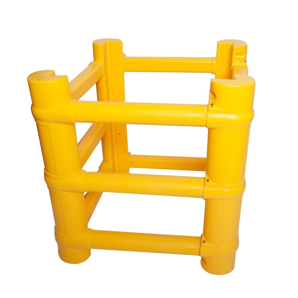 A.M.P.E.R.E. Universele aanrijbescherming voor pilaren Rack Mammut®, op maat te maken, hoogte 1.000 mm, voor pilaarafmetingen bxd 200 x 200 mm Product afbeelding: A.M.P.E.R.E. Universele aanrijbescherming voor pilaren Rack Mammut®, op maat te maken, hoogte 1.000 mm, voor pilaarafmetingen bxd 200 x 200 mm