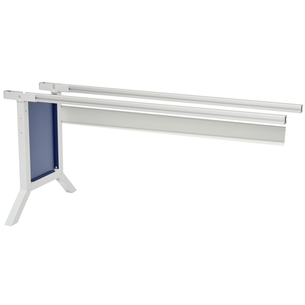 Aanbouwtafel werkpleksysteem, elektrische hoogteverstelling, gentiaanblauw Product afbeelding: Aanbouwtafel werkpleksysteem, elektrische hoogteverstelling, gentiaanblauw