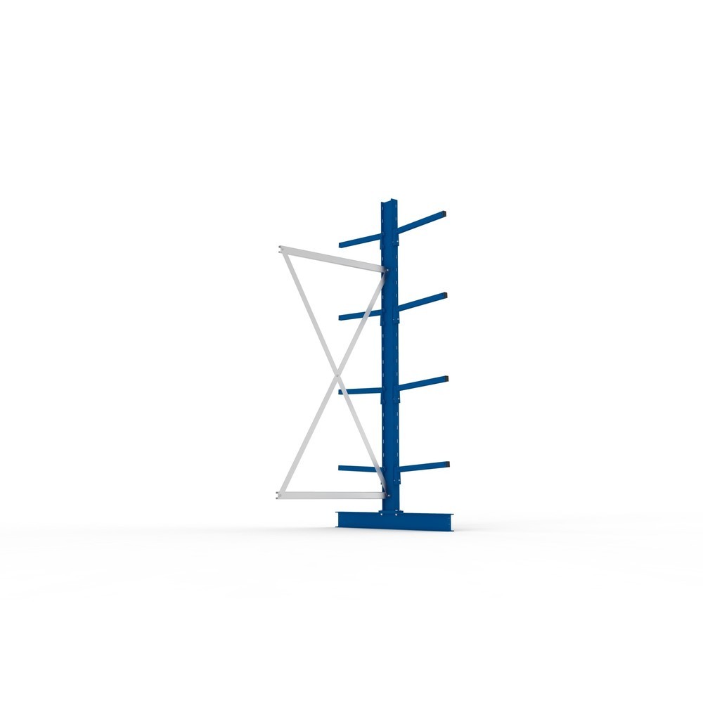 Productafbeelding nr. 3: Aanbouwelement draagarmstelling META, dubbelzijdig, draagvermogen per arm 175 kg, hxbxd 2.500 x 1.030 x 1.220 mm