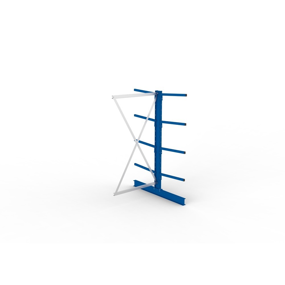 Productafbeelding nr. 4: Aanbouwelement draagarmstelling META, dubbelzijdig, draagvermogen per arm 140 kg, hxbxd 2.000 x 1.030 x 1.420 mm