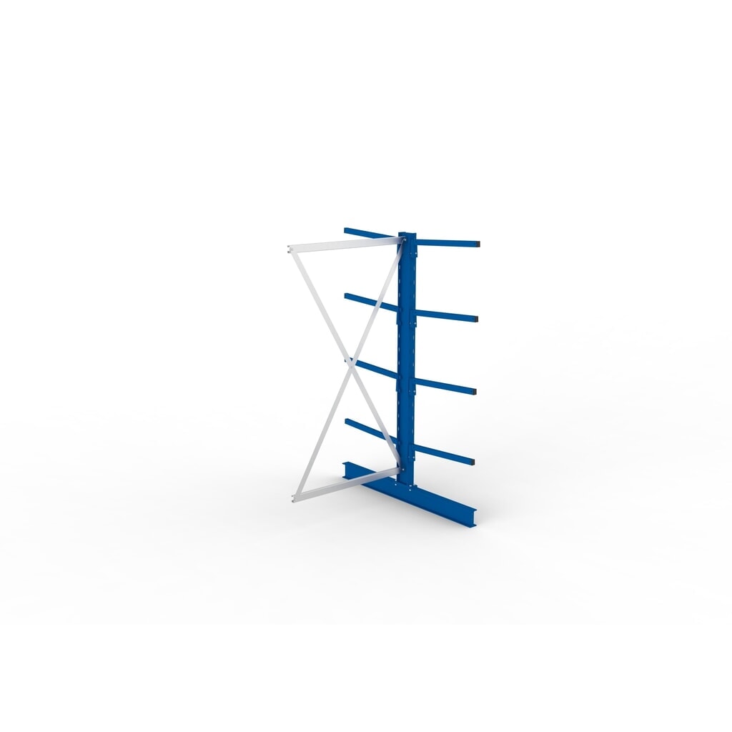 Productafbeelding nr. 4: Aanbouwelement draagarmstelling META, dubbelzijdig, draagvermogen per arm 140 kg, hxbxd 2.000 x 1.030 x 1.420 mm