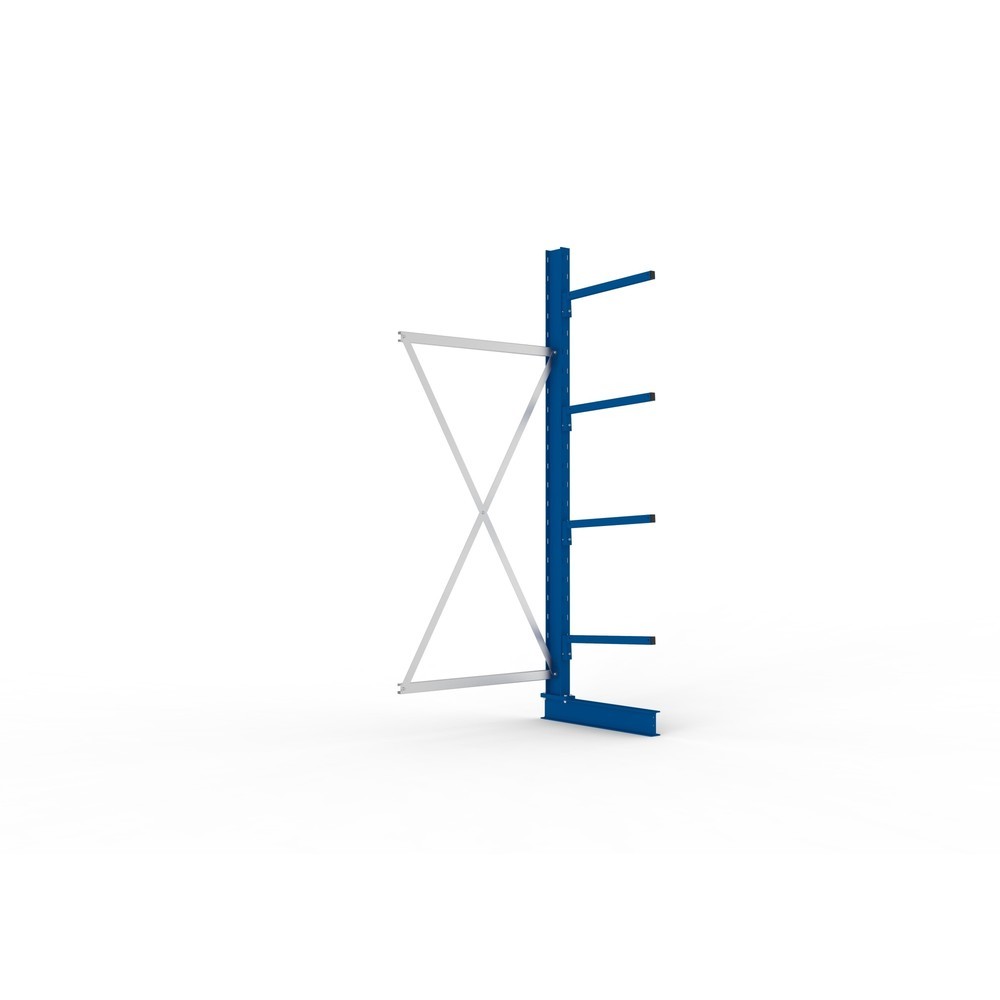 Product afbeelding: Aanbouwelement draagarmstelling META, enkelzijdig, draagvermogen per arm 140 kg, hxbxd 2.500 x 1.030 x 810 mm