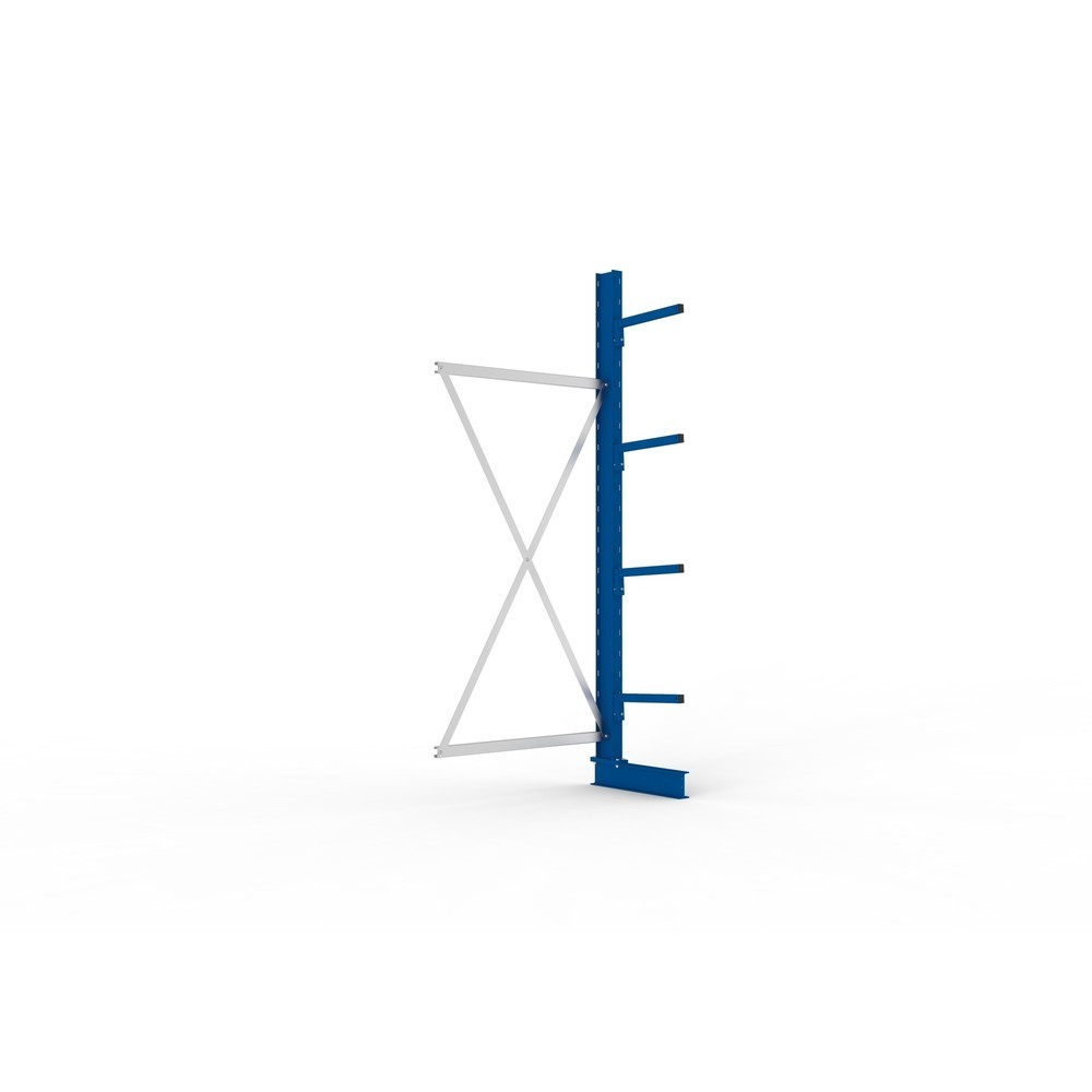 Product afbeelding: Aanbouwelement draagarmstelling META, enkelzijdig, draagvermogen per arm 220 kg, hxbxd 2.500 x 1.030 x 610 mm