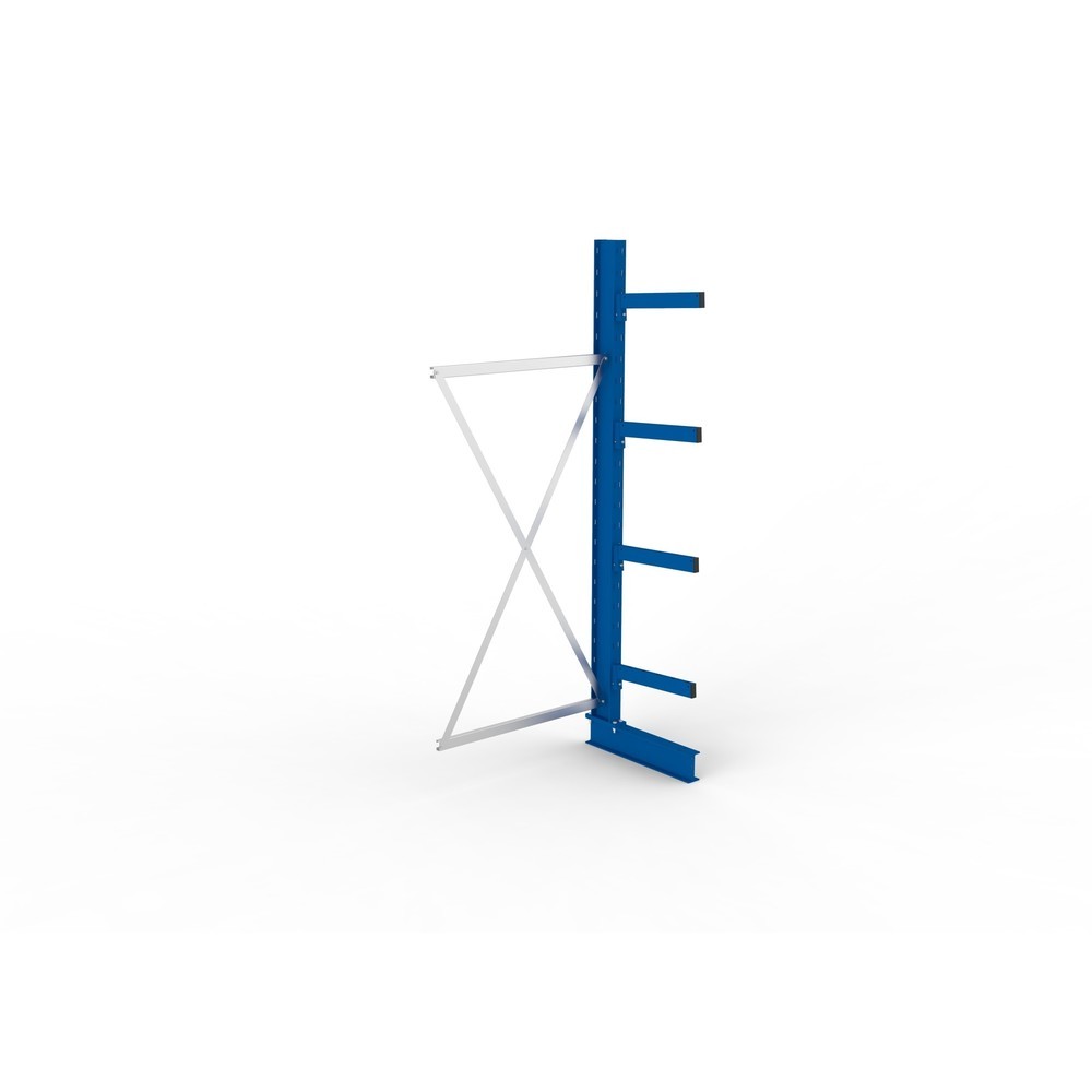 Productafbeelding nr. 2: Aanbouwelement draagarmstelling META, enkelzijdig, draagvermogen per arm 430 kg, hxbxd 2.500 x 1.030 x 730 mm