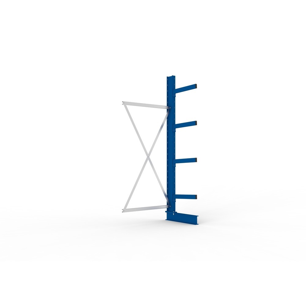 Product afbeelding: Aanbouwelement draagarmstelling META, enkelzijdig, draagvermogen per arm 430 kg, hxbxd 2.500 x 1.030 x 730 mm