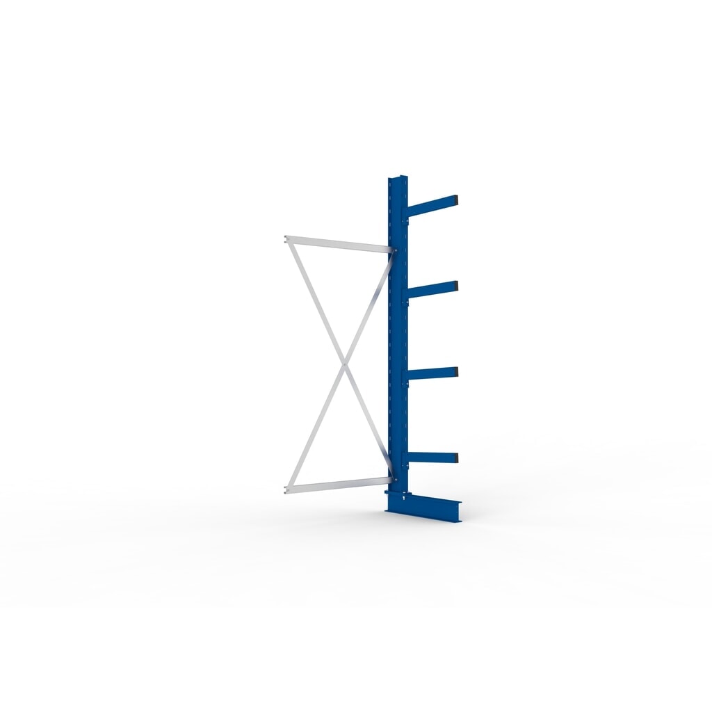 Product afbeelding: Aanbouwelement draagarmstelling META, enkelzijdig, draagvermogen per arm 430 kg, hxbxd 2.500 x 1.030 x 730 mm