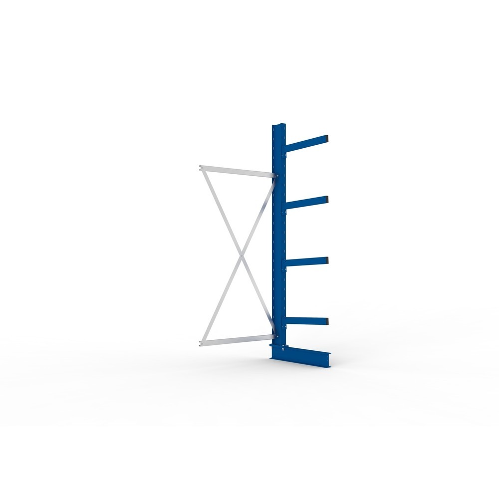 Product afbeelding: Aanbouwelement draagarmstelling META, enkelzijdig, draagvermogen per arm 355 kg, hxbxd 2.500 x 1.030 x 830 mm