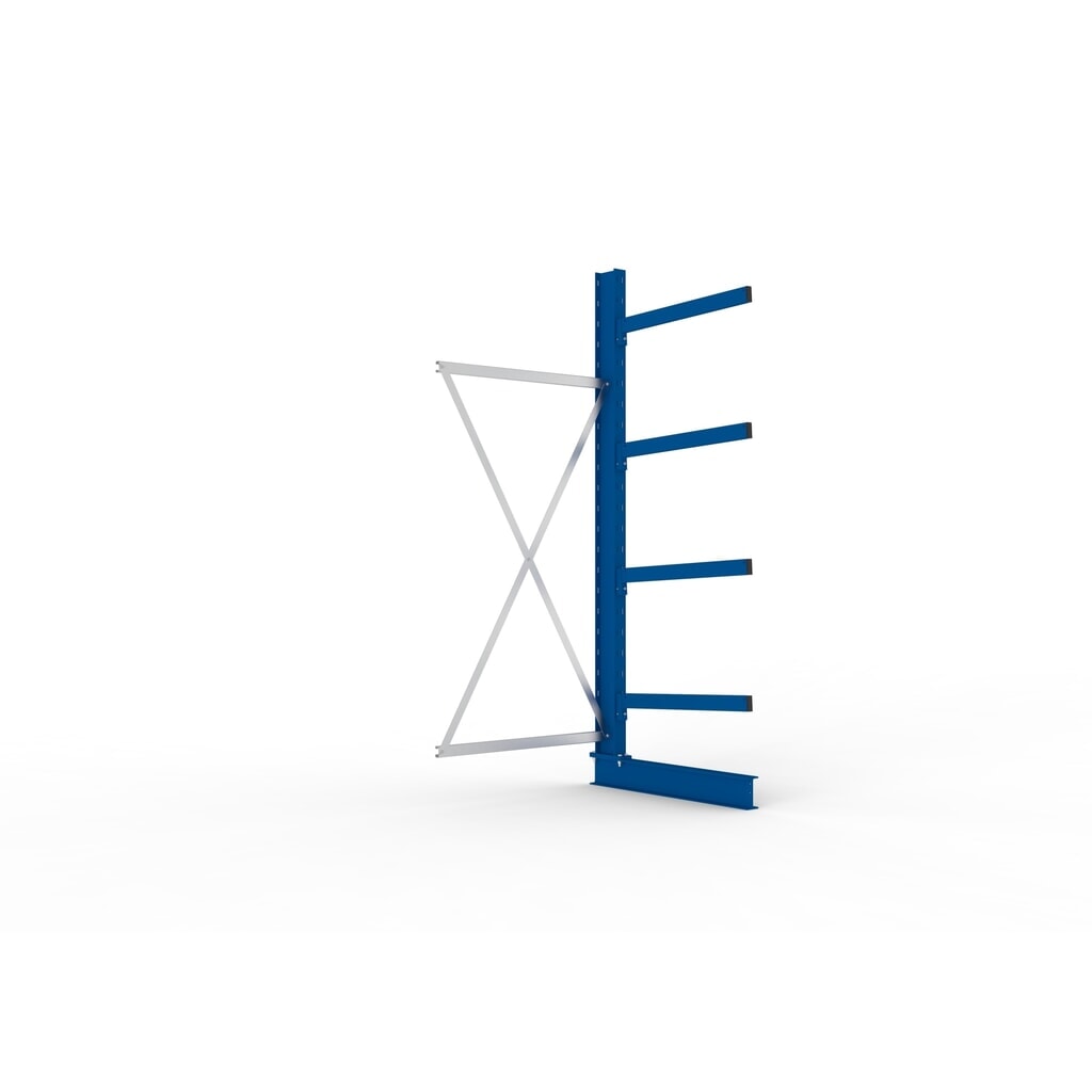 Product afbeelding: Aanbouwelement draagarmstelling META, enkelzijdig, draagvermogen per arm 250 kg, hxbxd 2.500 x 1.103 x 1.030 mm