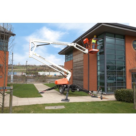 Productafbeelding nr. 3: Aanhangerwerkkooi Snorkel TL37J DC, draagvermogen 215 kg, werkhoogte max. 12,9 m