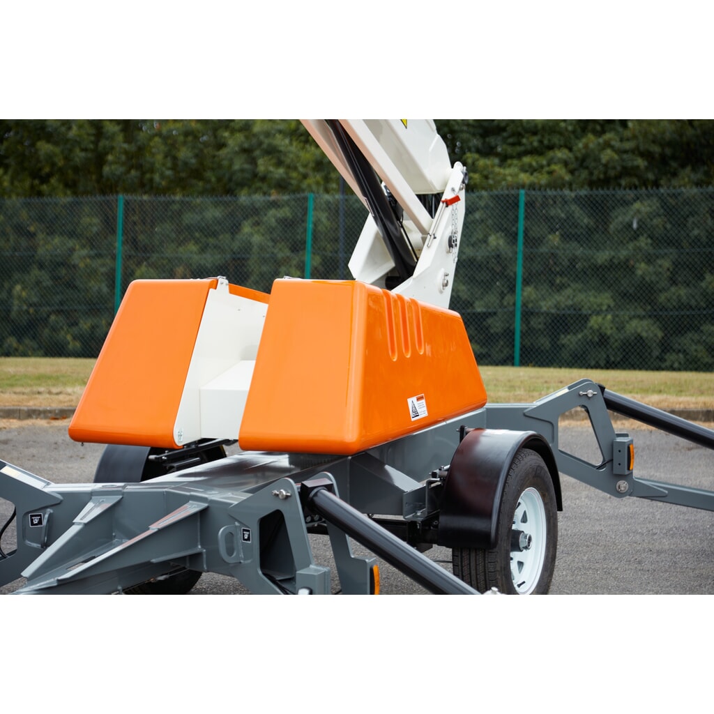 Aanhangerwerkkooi Snorkel TL49J AC, draagvermogen 200 kg, werkhoogte max. 16,7 m Productafbeelding nr. 2: Aanhangerwerkkooi Snorkel TL49J AC, draagvermogen 200 kg, werkhoogte max. 16,7 m