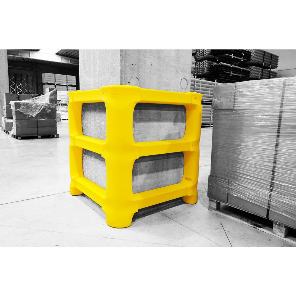Productafbeelding nr. 3: Aanrijbescherming voor pilaren BOPLAN® CP Universal, op maat te snijden, hoogte 1.100 mm, voor pilaaromafmetingen (bxd) 700 x 700 mm.