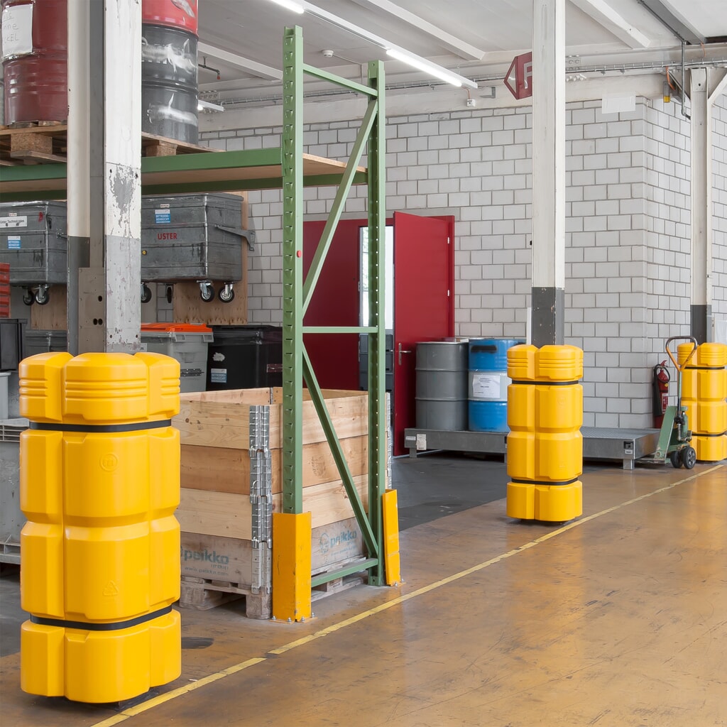 Aanrijbescherming voor pilaren MORAVIA, hoogte 1.100 mm, voor pilaarafmetingen (bxd) 200-300 x 200-300 mm Productafbeelding nr. 5: Aanrijbescherming voor pilaren MORAVIA, hoogte 1.100 mm, voor pilaarafmetingen (bxd) 200-300 x 200-300 mm