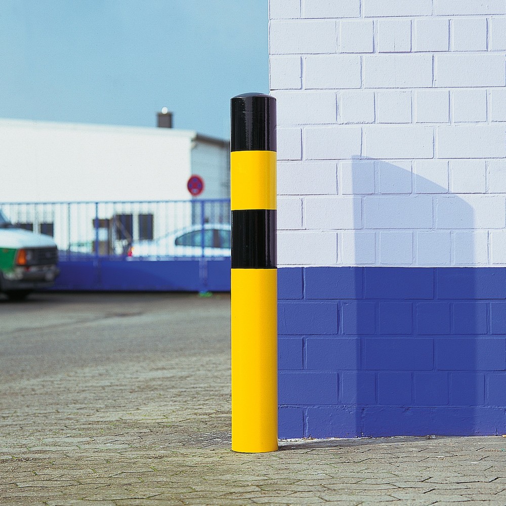 Productafbeelding nr. 1: Beschermpaal MORAVIA, voor verankeren in beton, voor buiten, hoogte 1.600 mm, Ø 159 mm
