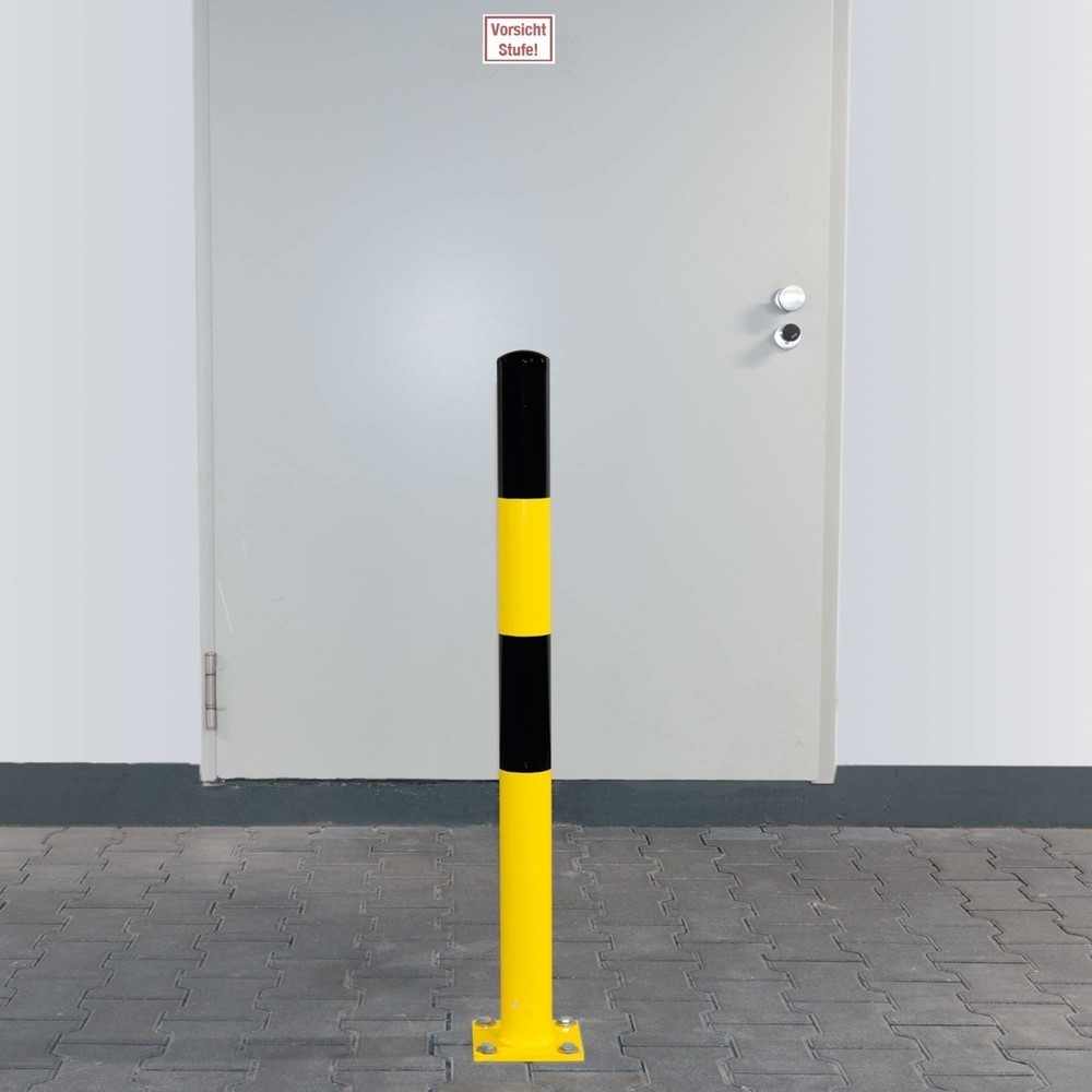 Product afbeelding: Beschermpaal MORAVIA, voor keilboutbevestiging, voor buiten, hoogte 1.200 mm, Ø 90 mm