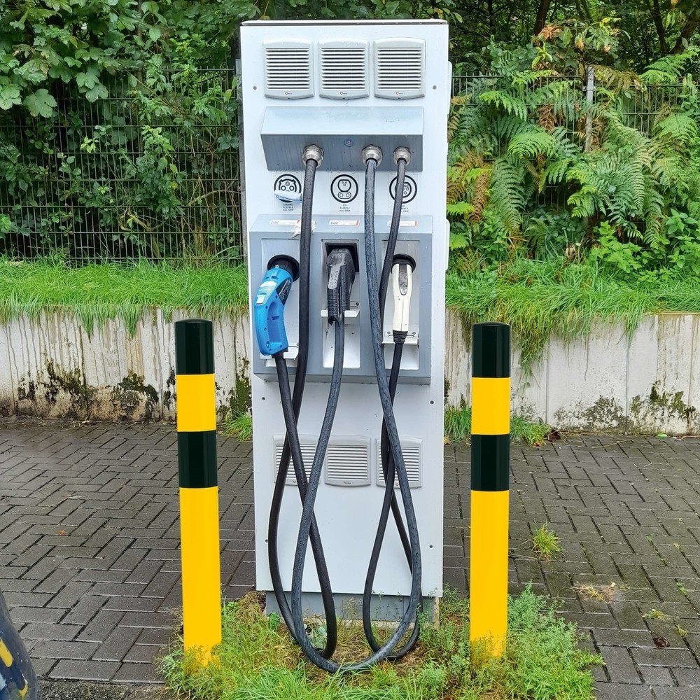 Productafbeelding nr. 6: Beschermpaal MORAVIA, voor verankeren in beton, voor buiten, hoogte 1.600 mm, Ø 90 mm