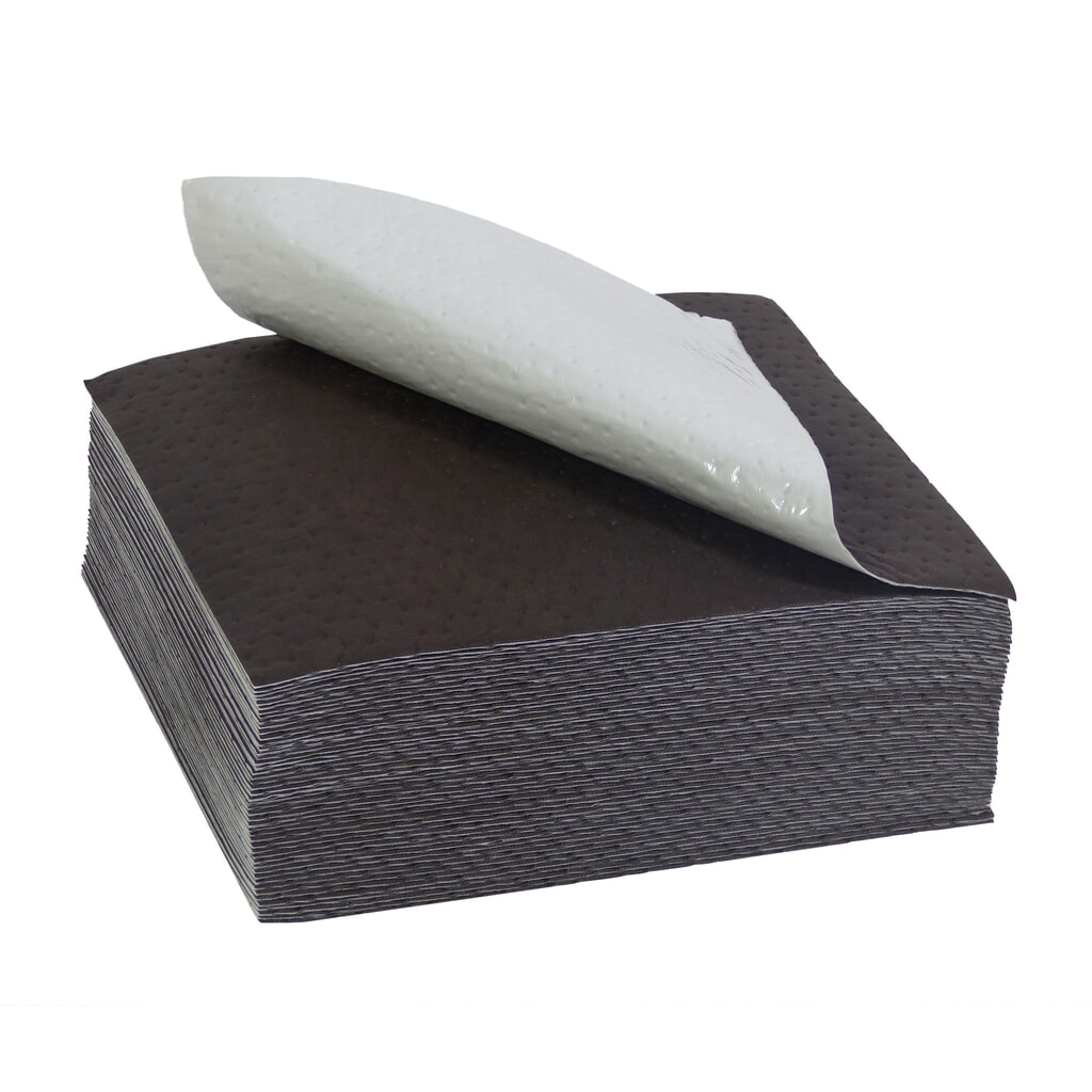 Productafbeelding nr. 1: Absorptiemat SMF Heavyweight, 50 doeken, 3-laags, lxb 400 x 500 mm, olie, wit