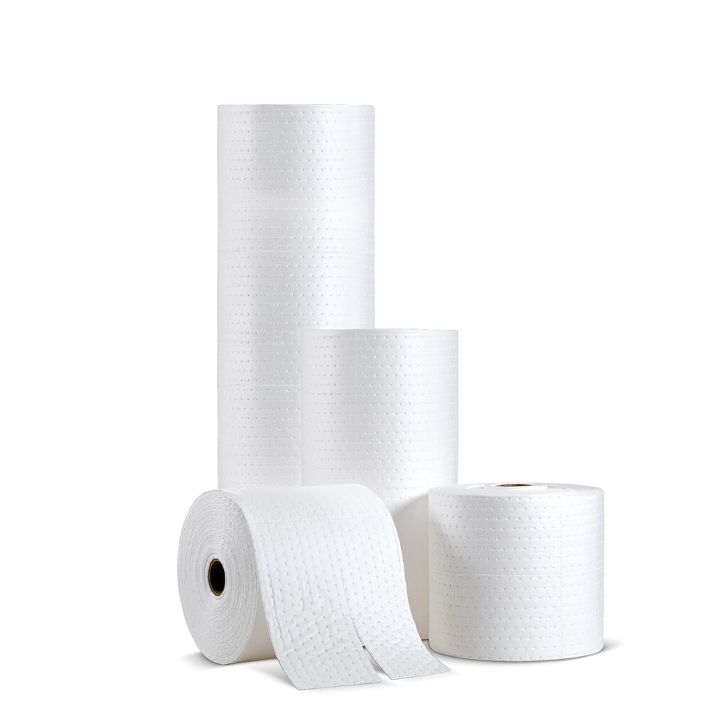 Product afbeelding: Absorptiedoek Economy voor olie, Light, rol, lxb 45 m x 760 mm