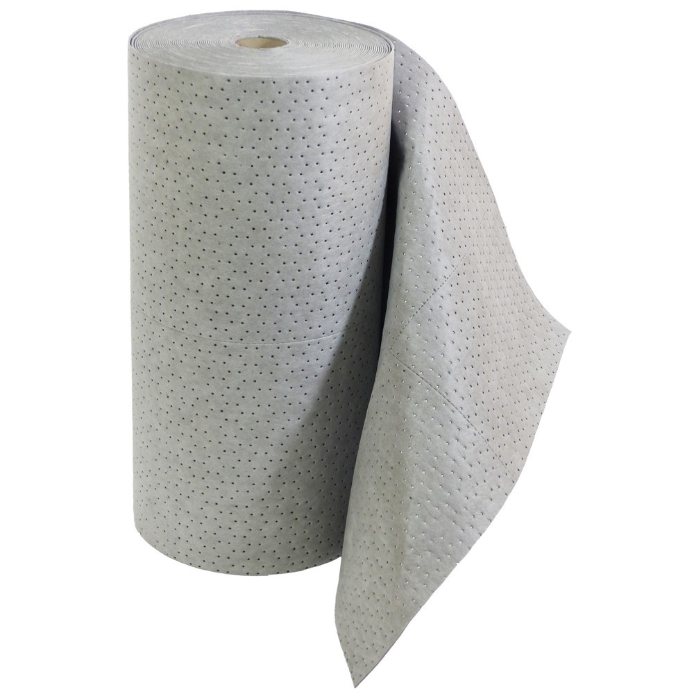 Product afbeelding: Absorptiedoek SMS Heavyweight, 1 rol, dwars & in de lengte geperforeerd, 3-laags, lengte 40 m, universeel, grijs