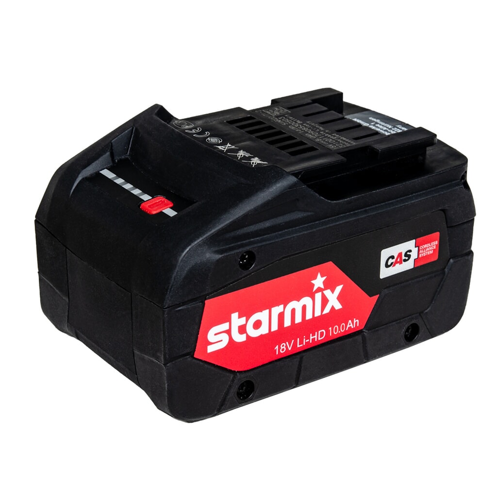 Accupack starmix 18 V / 10 Ah / Li-HD Product afbeelding: Accupack starmix 18 V / 10 Ah / Li-HD