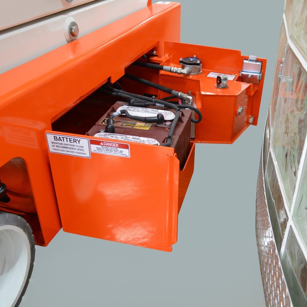 Productafbeelding nr. 4: Accuschaarhoogwerker Snorkel S4740E, elektrisch verrijdbaar, draagvermogen 250 kg, werkhoogte max. 14 m