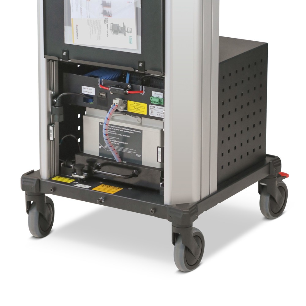 Productafbeelding nr. 2: Multifunctionele achterwand voor mobiele werkplek Jungheinrich WMD