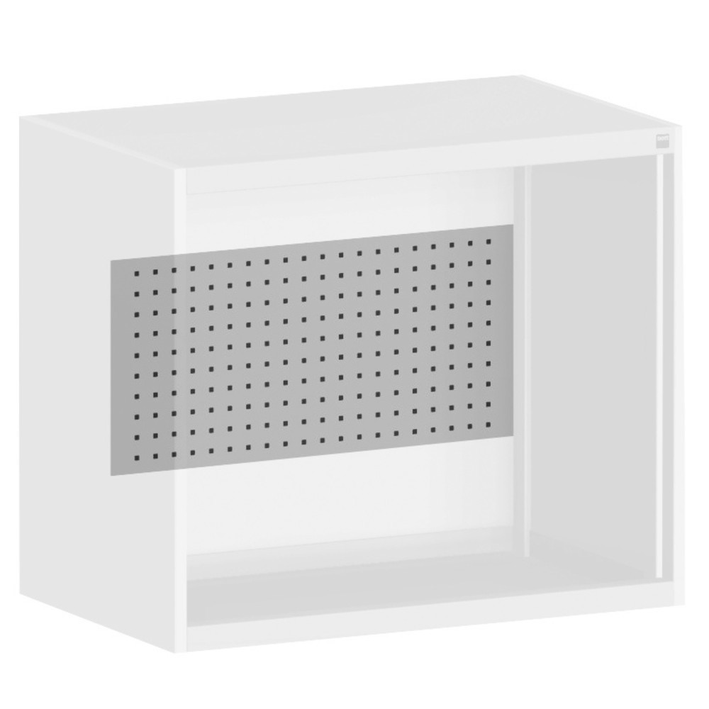 Product afbeelding: Achterwandpaneel met perforatie voor bott cubio-draaideurkast, h x b 400 x 1.050 mm