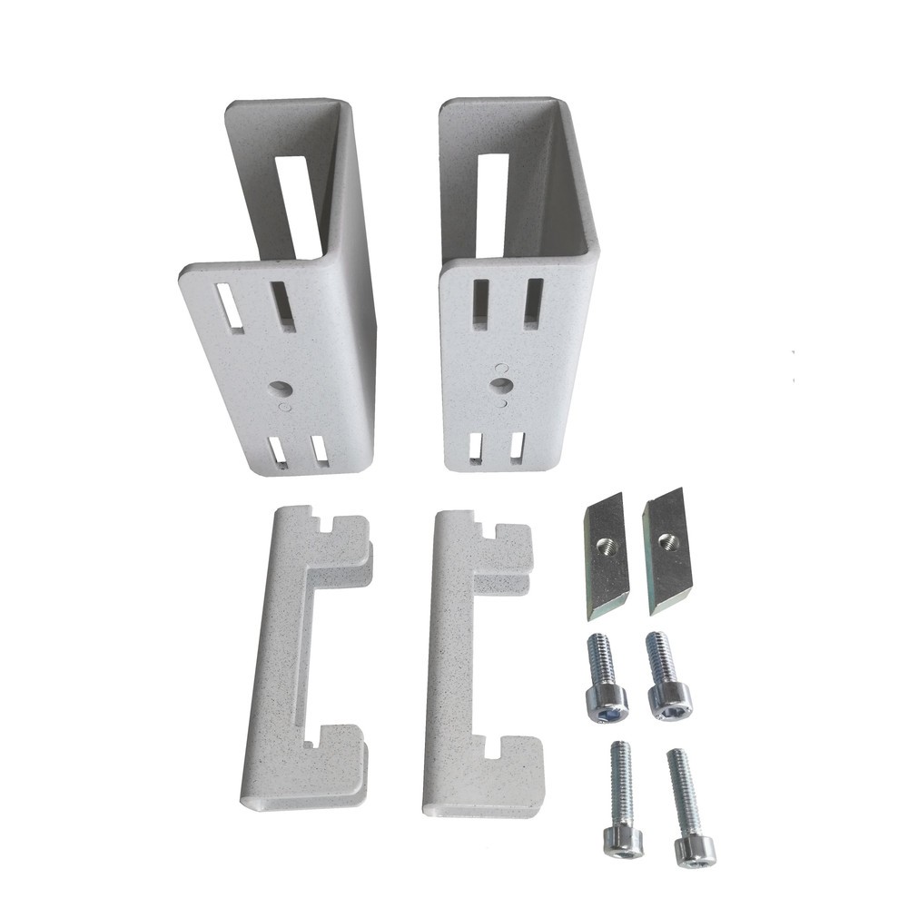 Product afbeelding: Adapterset TRESTON voor zwenkarmen aan rasterprofielen en C-constructieprofielen