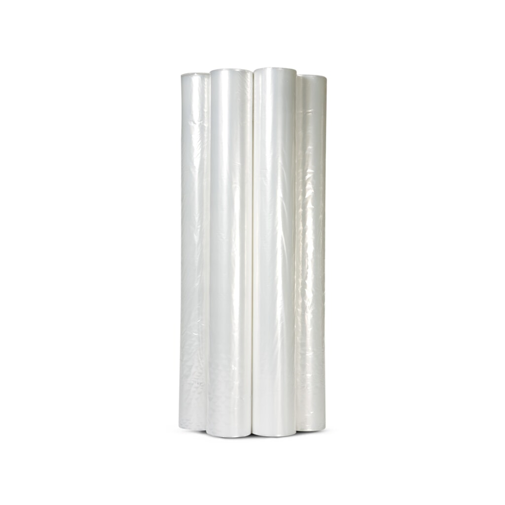 Product afbeelding: Afdekfolie, transparant, dikte 23 µm, 400 blaadjes per rol