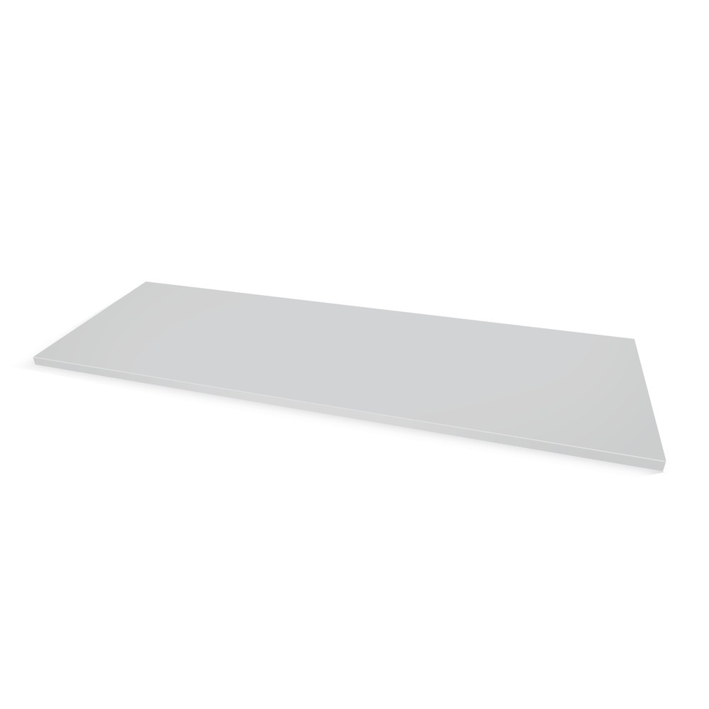 Productafbeelding nr. 1: Afdekplaten voor werkplaatsschuifdeurkast C+P, bxd 1.600 x 500 mm, Lichtgrijs