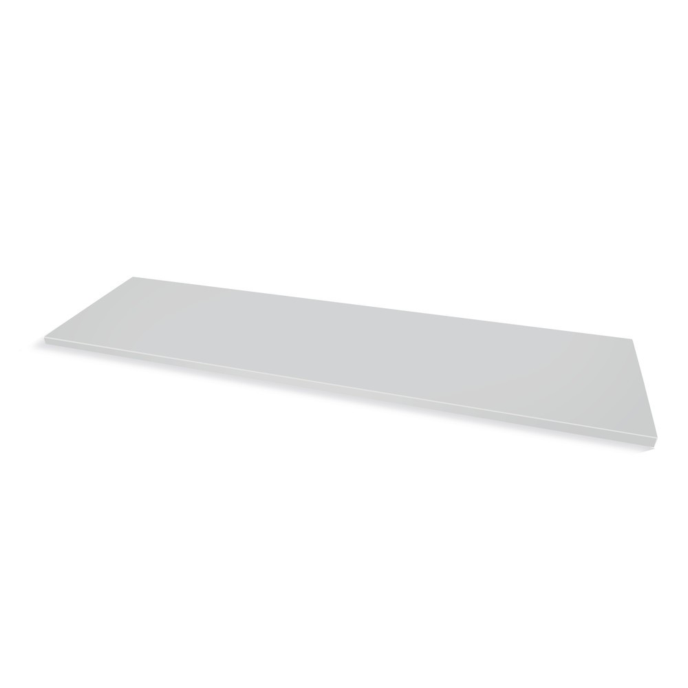 Product afbeelding: Afdekplaten voor werkplaatsschuifdeurkast C+P, bxd 1.600 x 400 mm, Lichtgrijs