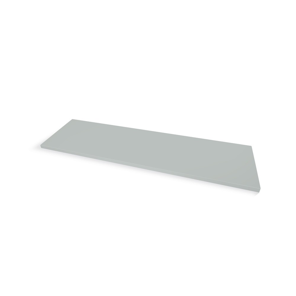 Productafbeelding nr. 1: Afdekplaten voor werkplaatsschuifdeurkast C+P, bxd 1.200 x 400 mm, Lichtgrijs