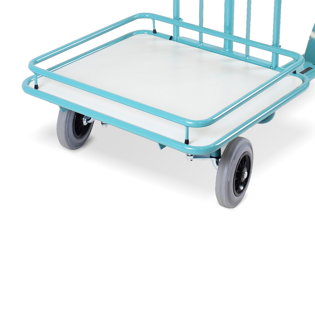 Product afbeelding: Afneembaar laadvlak voor bedrijfsstep Ameise®, turquoiseblauw