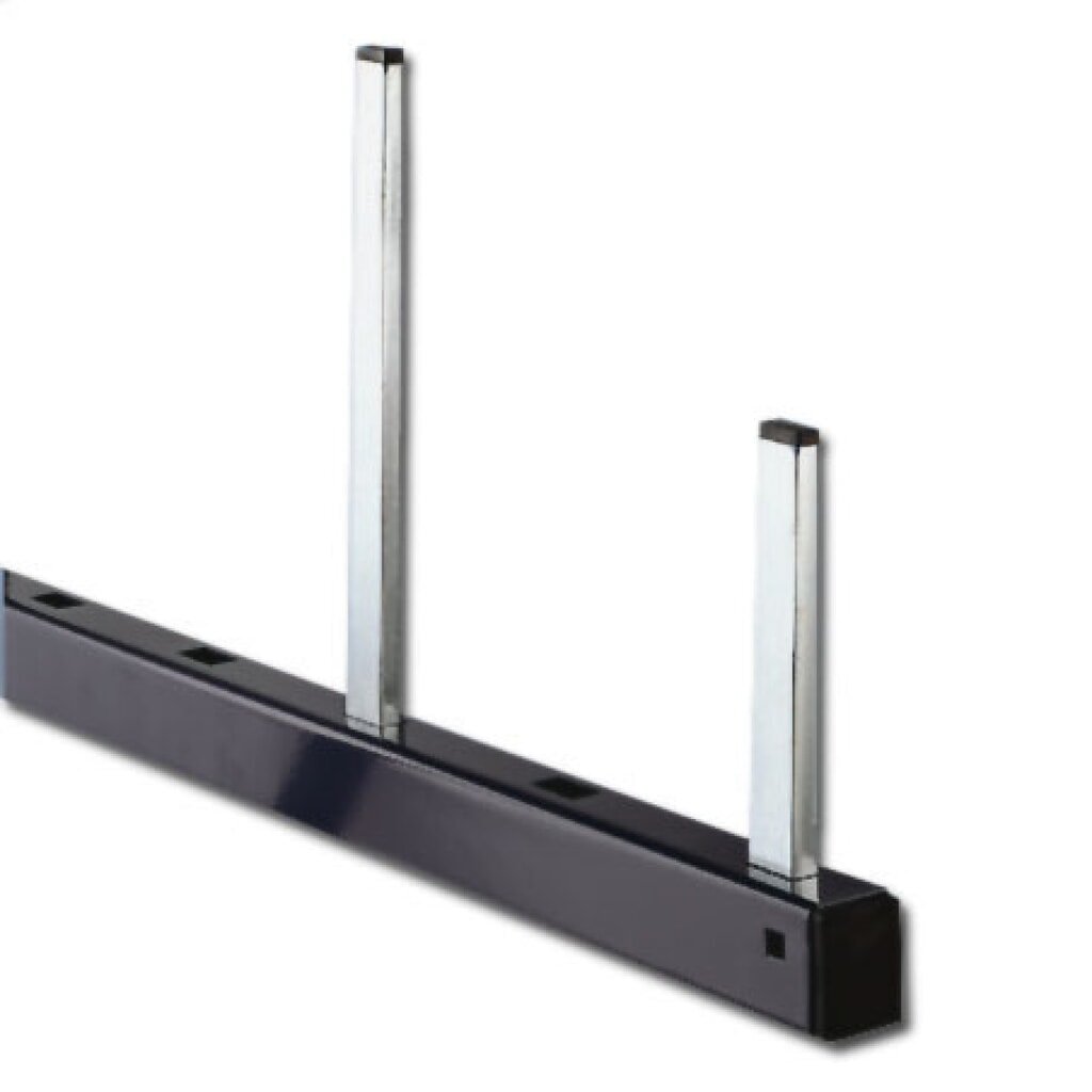 Afrolbeveiliging voor draagarmstelling META, hoogte 100 mm Product afbeelding: Afrolbeveiliging voor draagarmstelling META, hoogte 100 mm