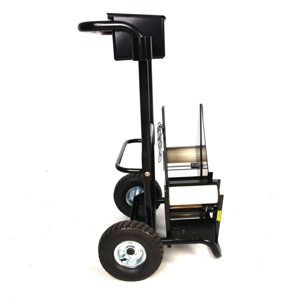 Afrolwagen Strapeasy, voor PP-, PET- en staalband, kerndiameter tot 406 mm Productafbeelding nr. 2: Afrolwagen Strapeasy, voor PP-, PET- en staalband, kerndiameter tot 406 mm