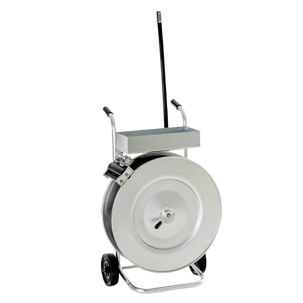 Product afbeelding: Afrolwagen voor PET- en PP-band, voor bandbreedte 13-16 mm