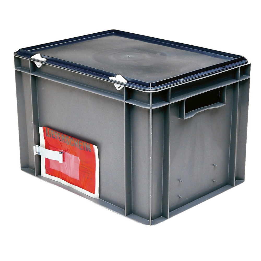 Product afbeelding: Afsluitdeksel voor euro-stapelbakken, bxd 600 x 400 mm