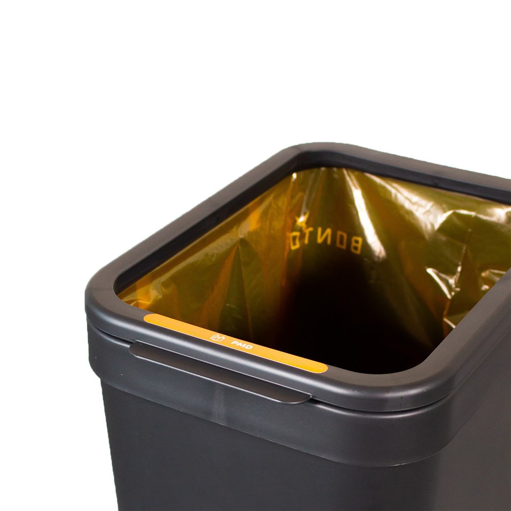 Productafbeelding nr. 3: Afvalbak BON TON Circubin, van 100% gerecycled polypropyleen, 40 liter, open, antraciet