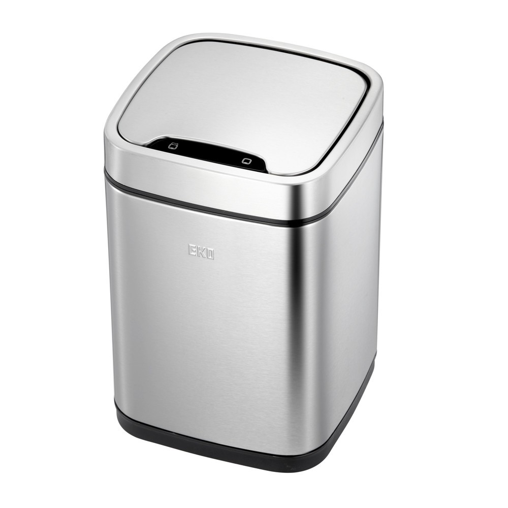 Productafbeelding nr. 5: Afvalbak EKO EcoSmart, met sensor, 6 liter, mat roestvrij staal