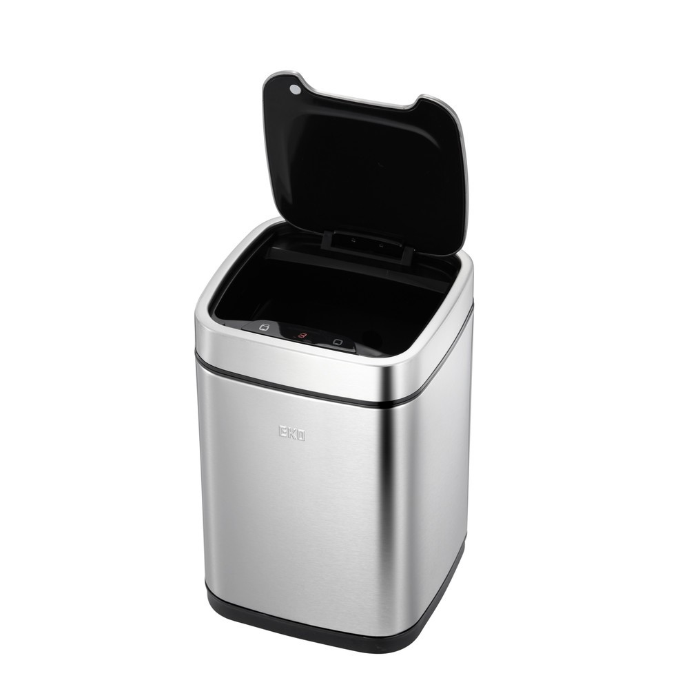 Productafbeelding nr. 6: Afvalbak EKO EcoSmart, met sensor, 6 liter, mat roestvrij staal